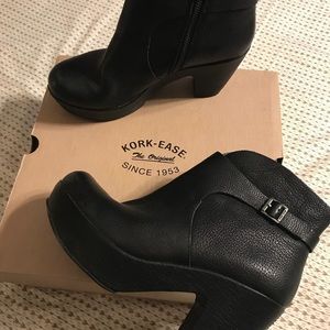 Kork Ease Ramona Platform Ankle Boots - 8.5